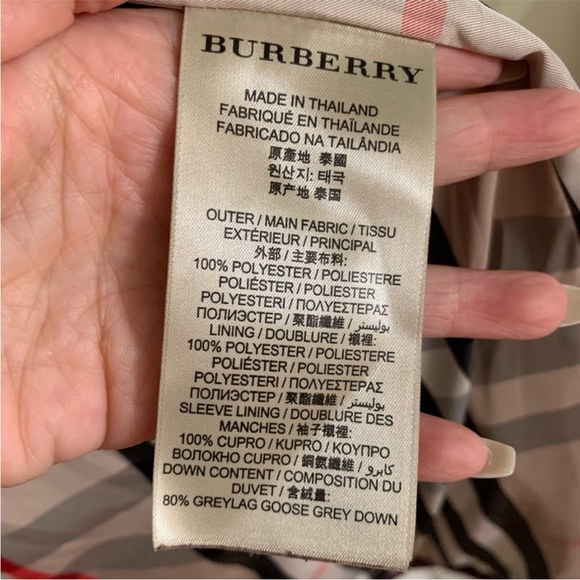 Burberry Women's Quilted Puffer Down Coat - Picture 6 of 11